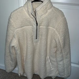 sherpa pullover